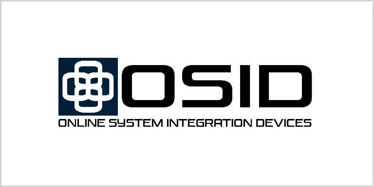 Logo van OSID partner van VEB voor innovatieve beveiligingssystemen en integratie